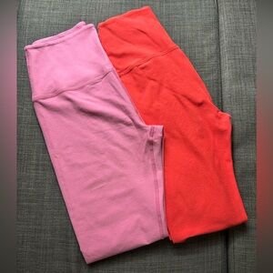 2 pairs of Beyond yoga leggings. Size Medium